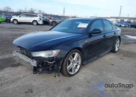 2016 Audi A6 2.0T Premium из США, поврежденный, VIN WAUFFAFC5GN185379